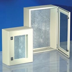 Навесной шкаф CE с прозрачной дверью 400x400x200мм IP55 ДКС R5CEX0442